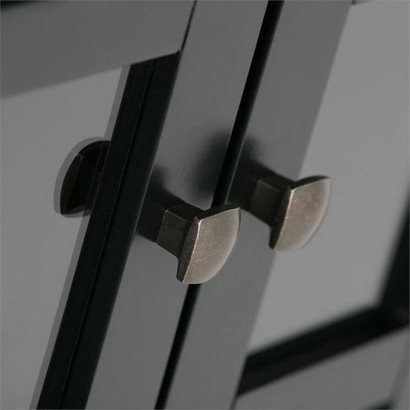 Black Storage Cabinet N5751