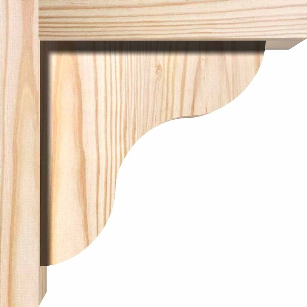 Carmel Smooth Corbel with Backplate N6333