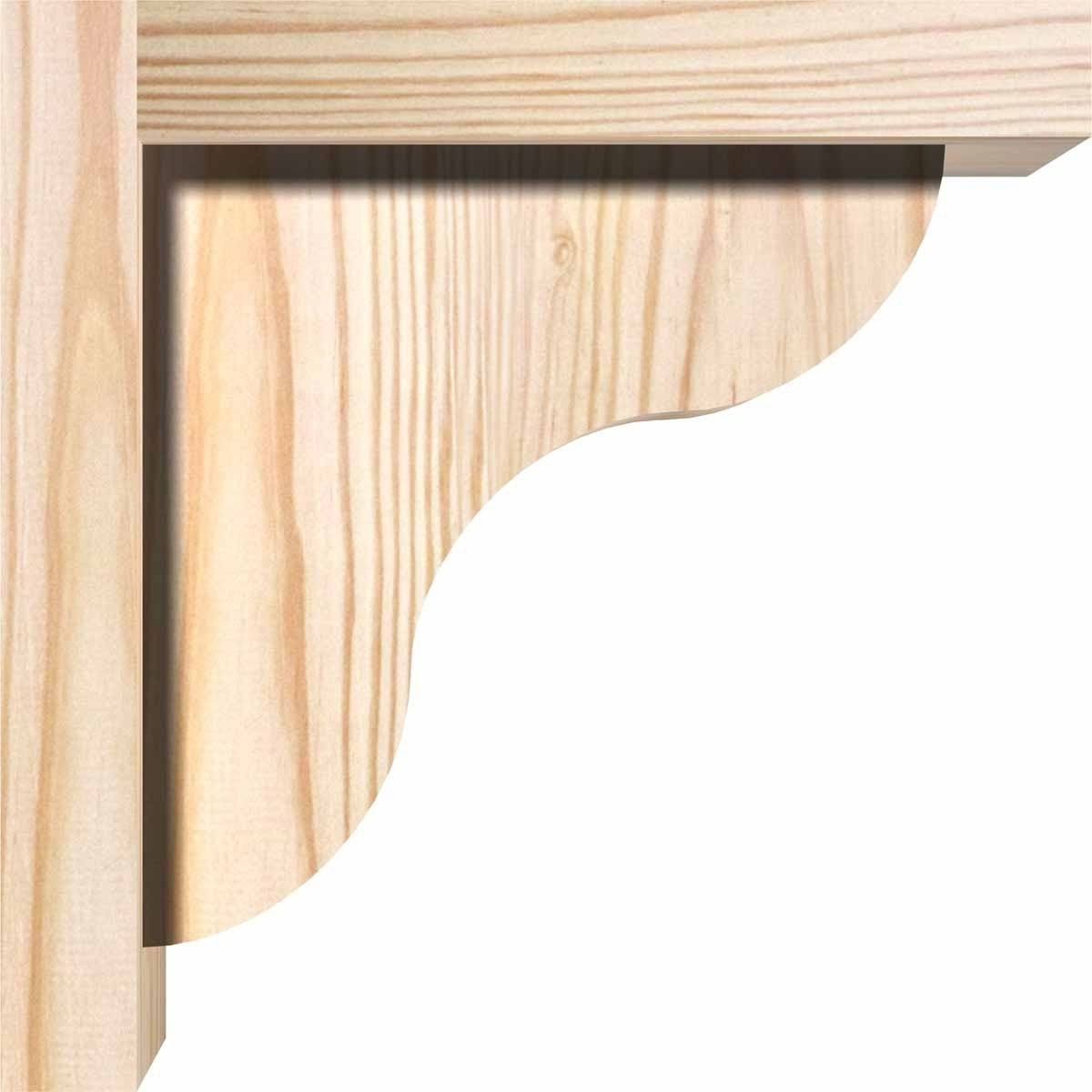 Carmel Smooth Corbel with Backplate N6333
