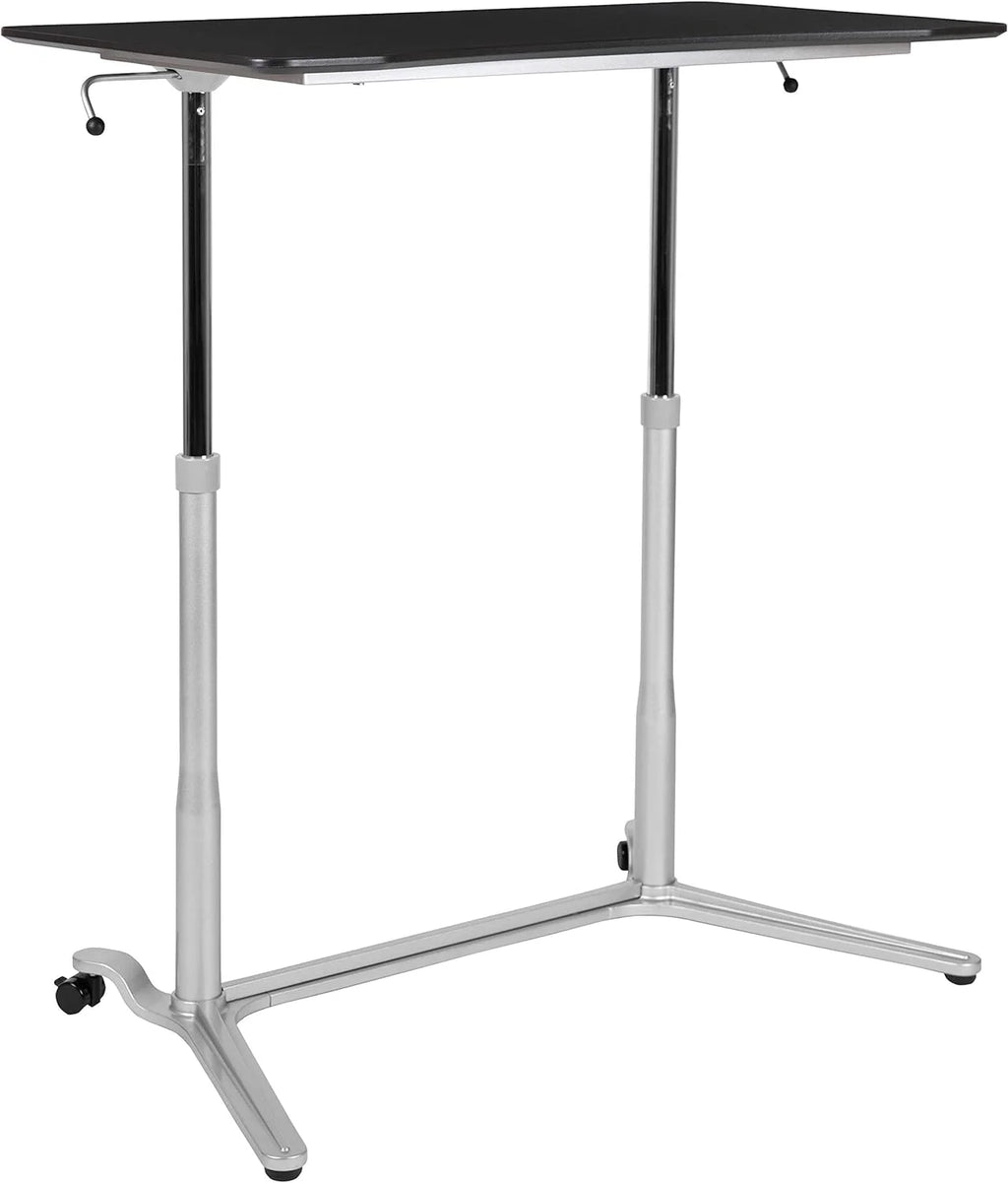 Black Ergonomic Standing Desk S418