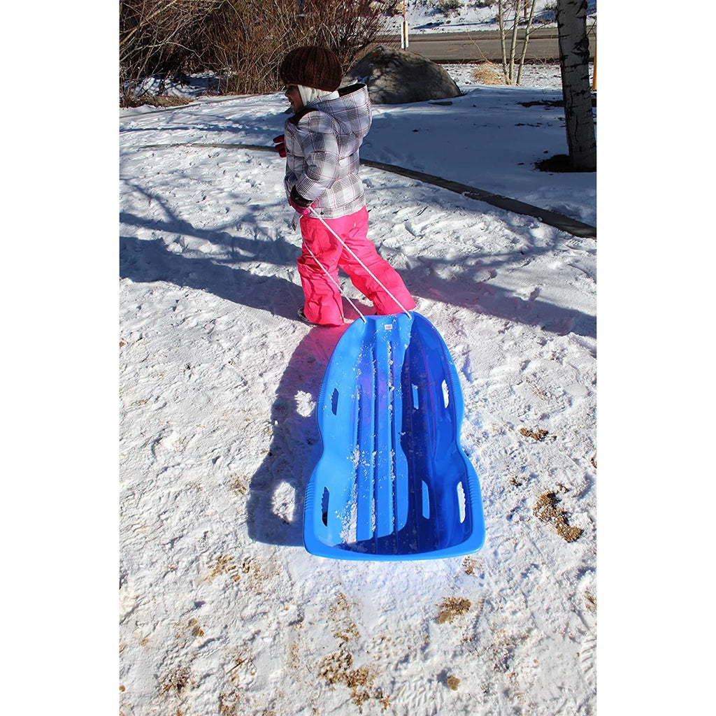 Blue Toboggan Snow Sled S608