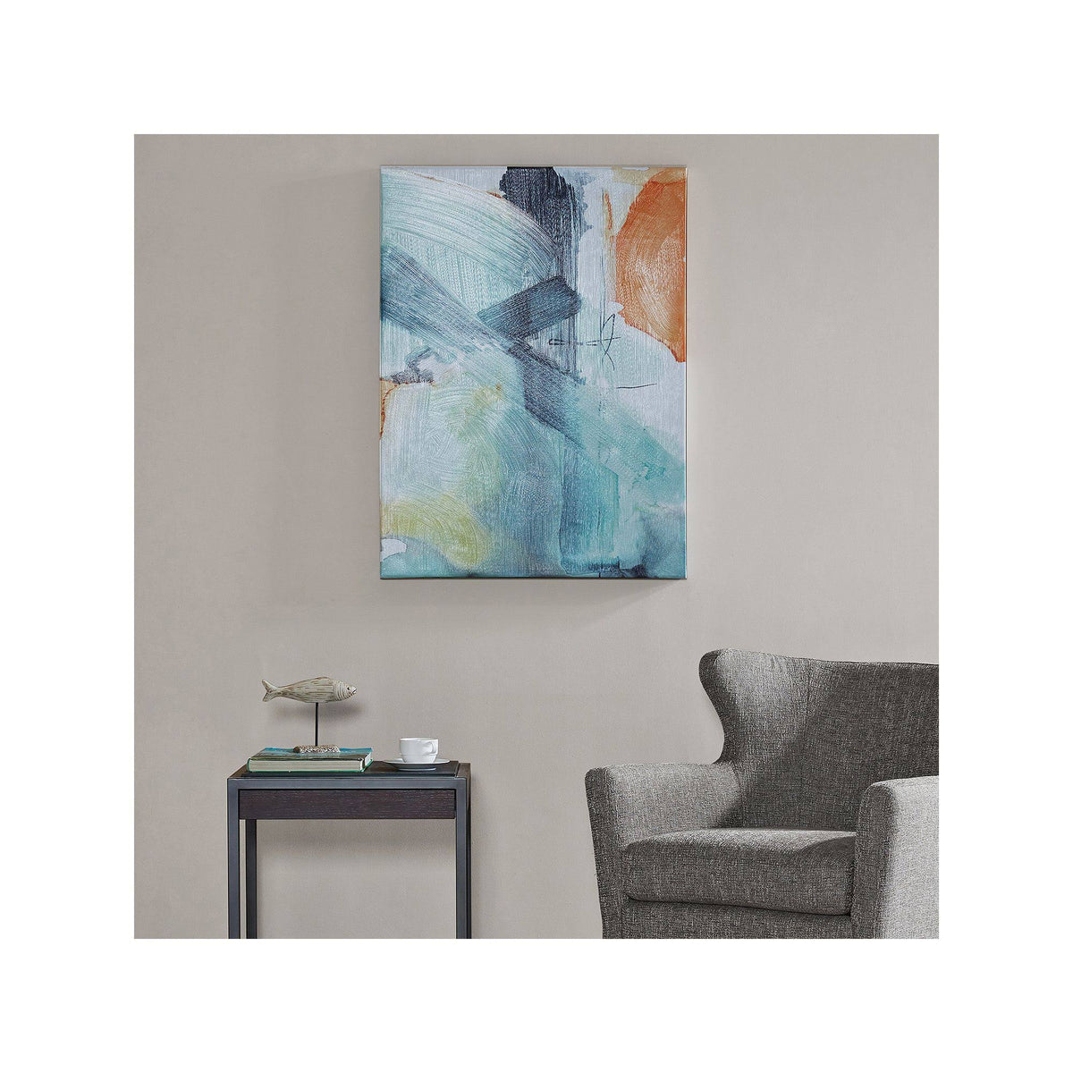 39x22 x 29x22 Gel Coat Canvas Aqua L201086