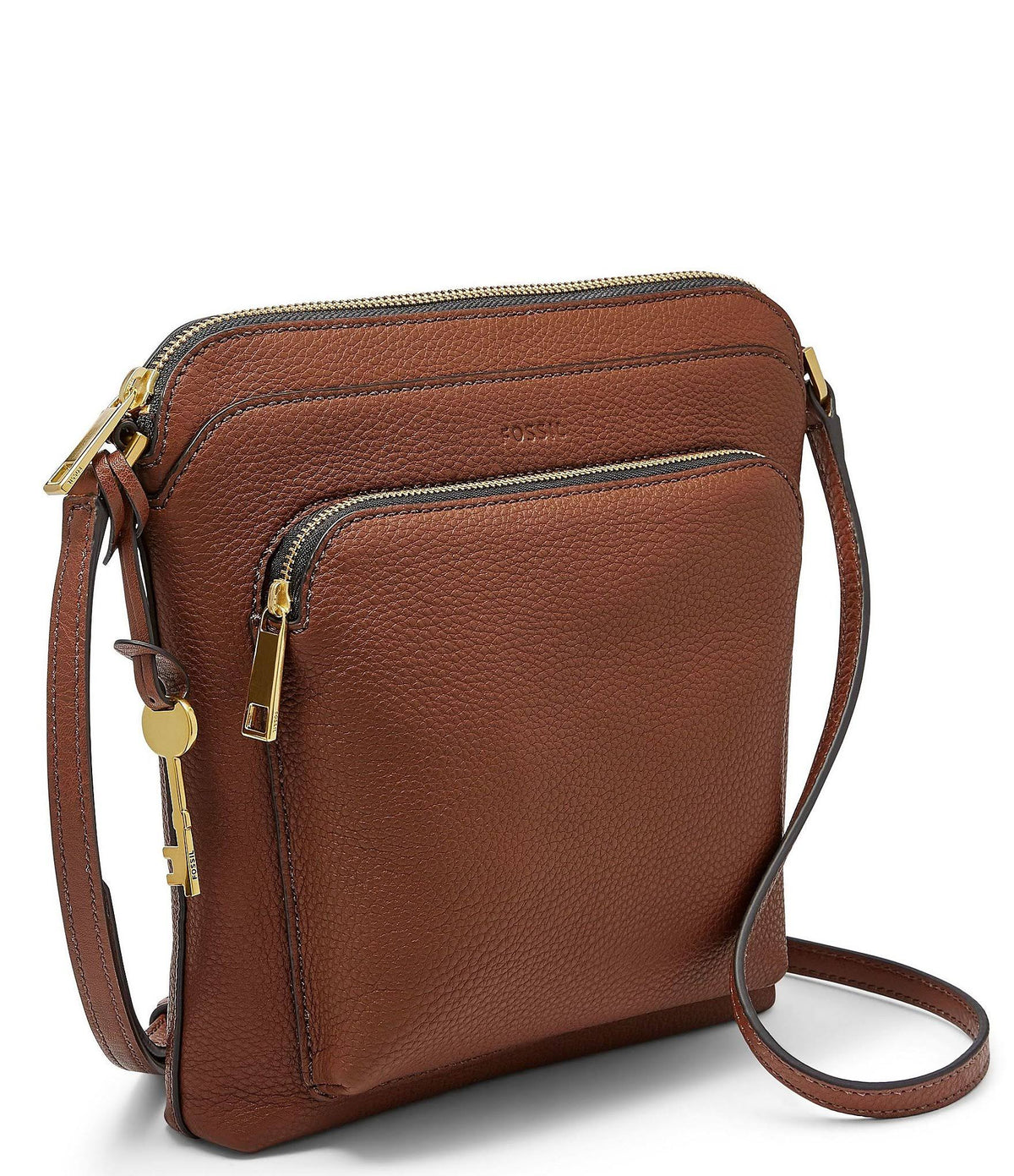 Black Leather Crossbody H98585