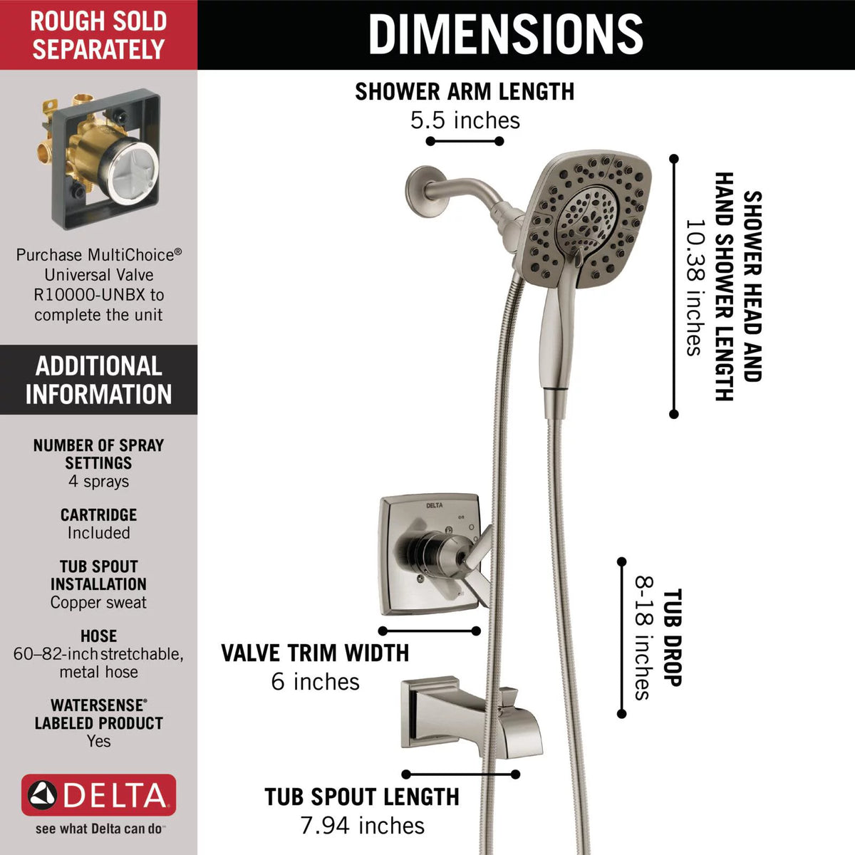 Tub And Shower G892802