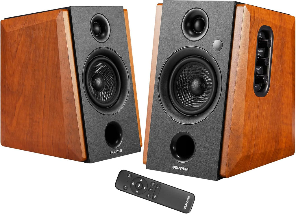 Active Bookshelf Speakers with Carbon Fiber Speaker Unit X58729