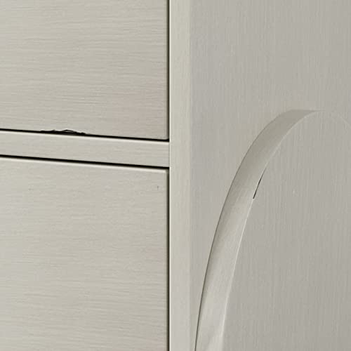 Antique White Rubber Wood Double Dresser R18915