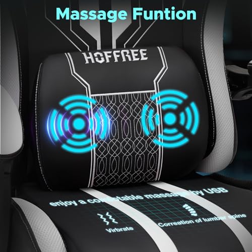 Red and Black Gaming Chair with Footrest G494