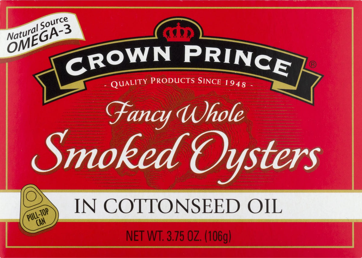 Smoked Oysters in Oil 4 Pack O609