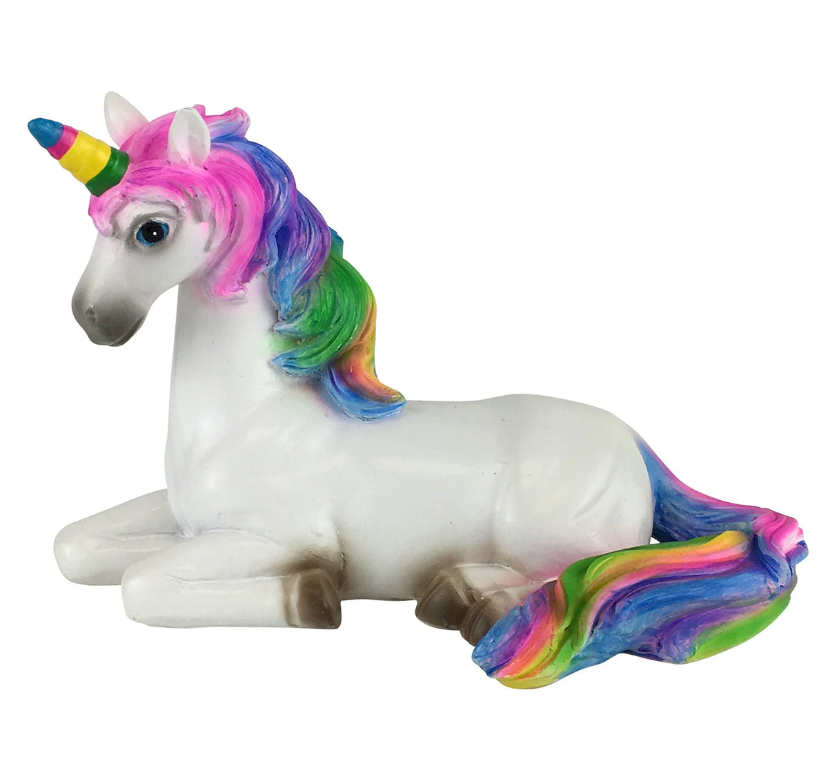 Miniature Rainbow Mushroom Fairy House 5-Piece Set R59760