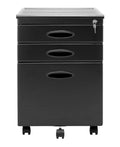 Black File Cabinet O9792