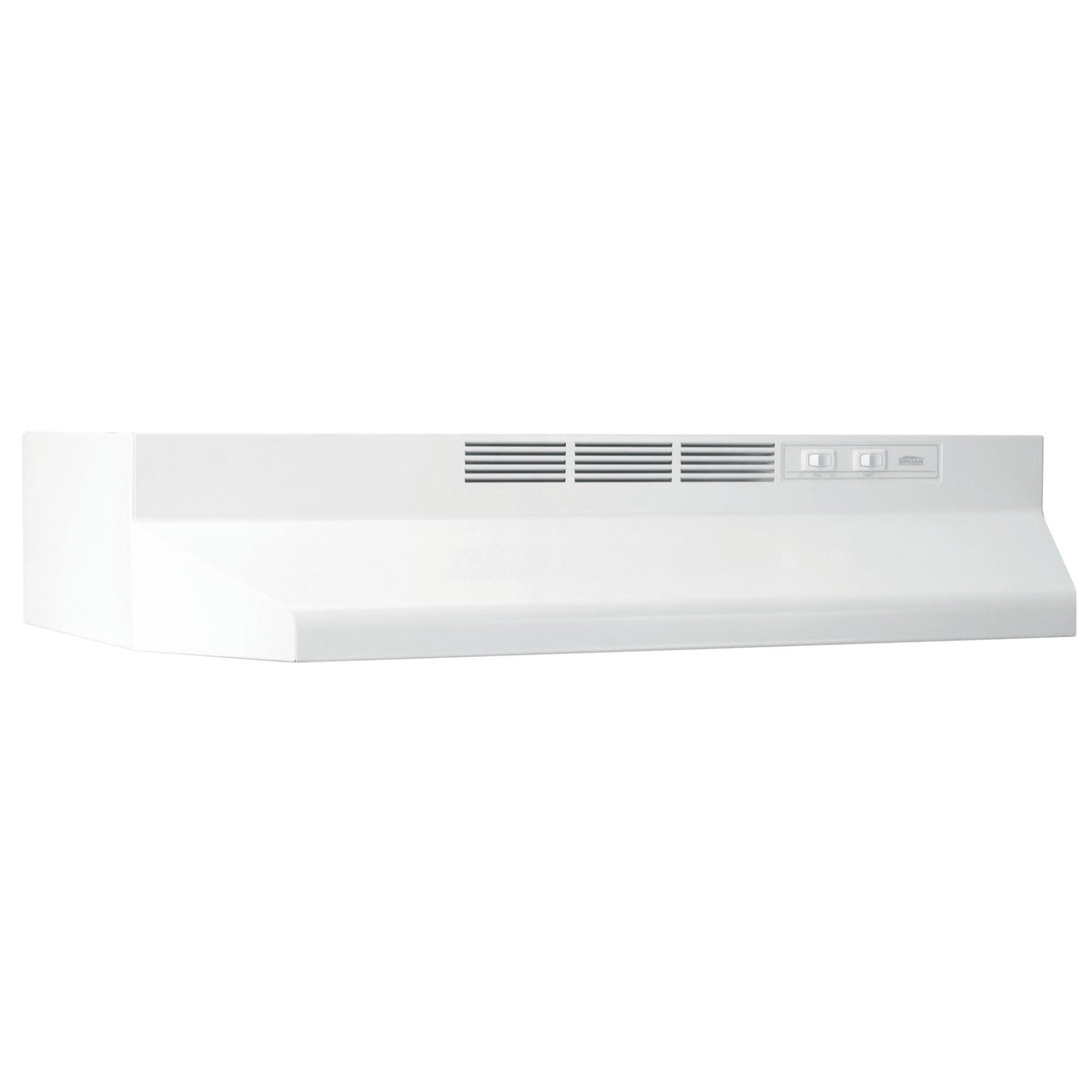 White Under-Cabinet Range Hood P40466