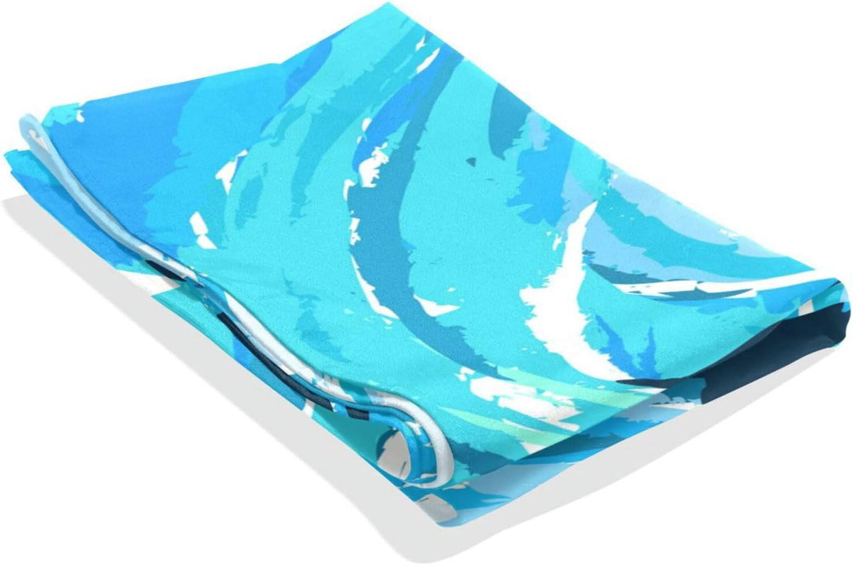 Watercolor Surfing Tapestry 90" x 60" K50244
