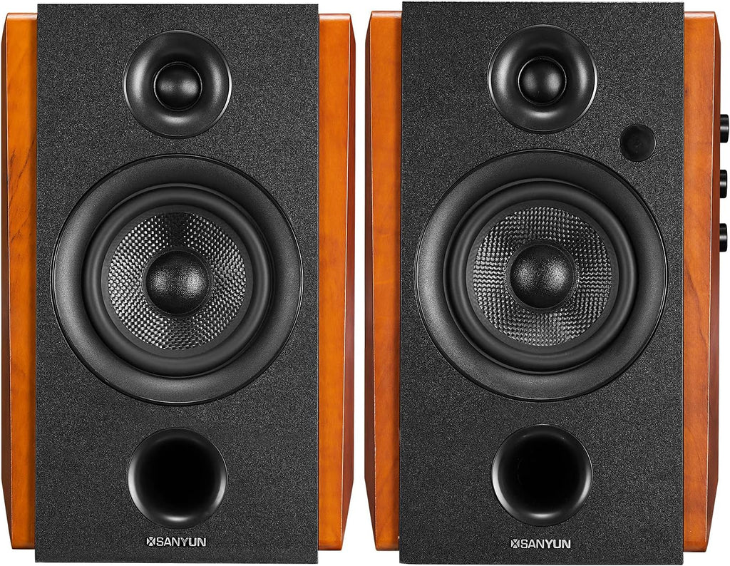 Active Bookshelf Speakers with Carbon Fiber Speaker Unit X58729
