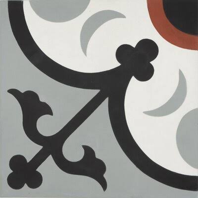 Handmade Cement Field Tile Moroccan Mosaic V7109