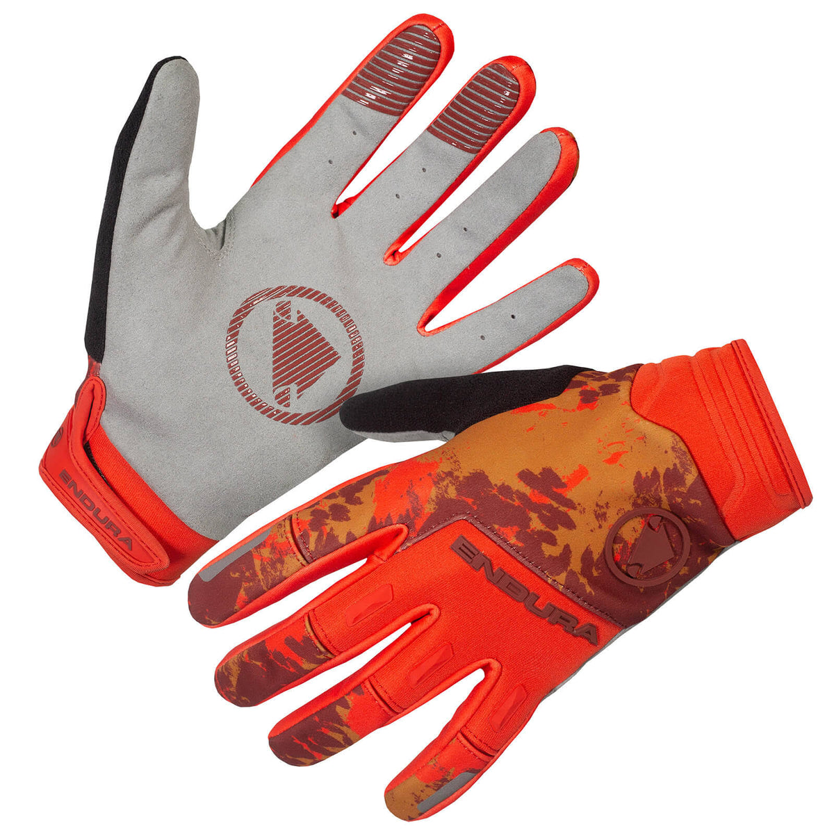 Orange Light Red Gloves H445
