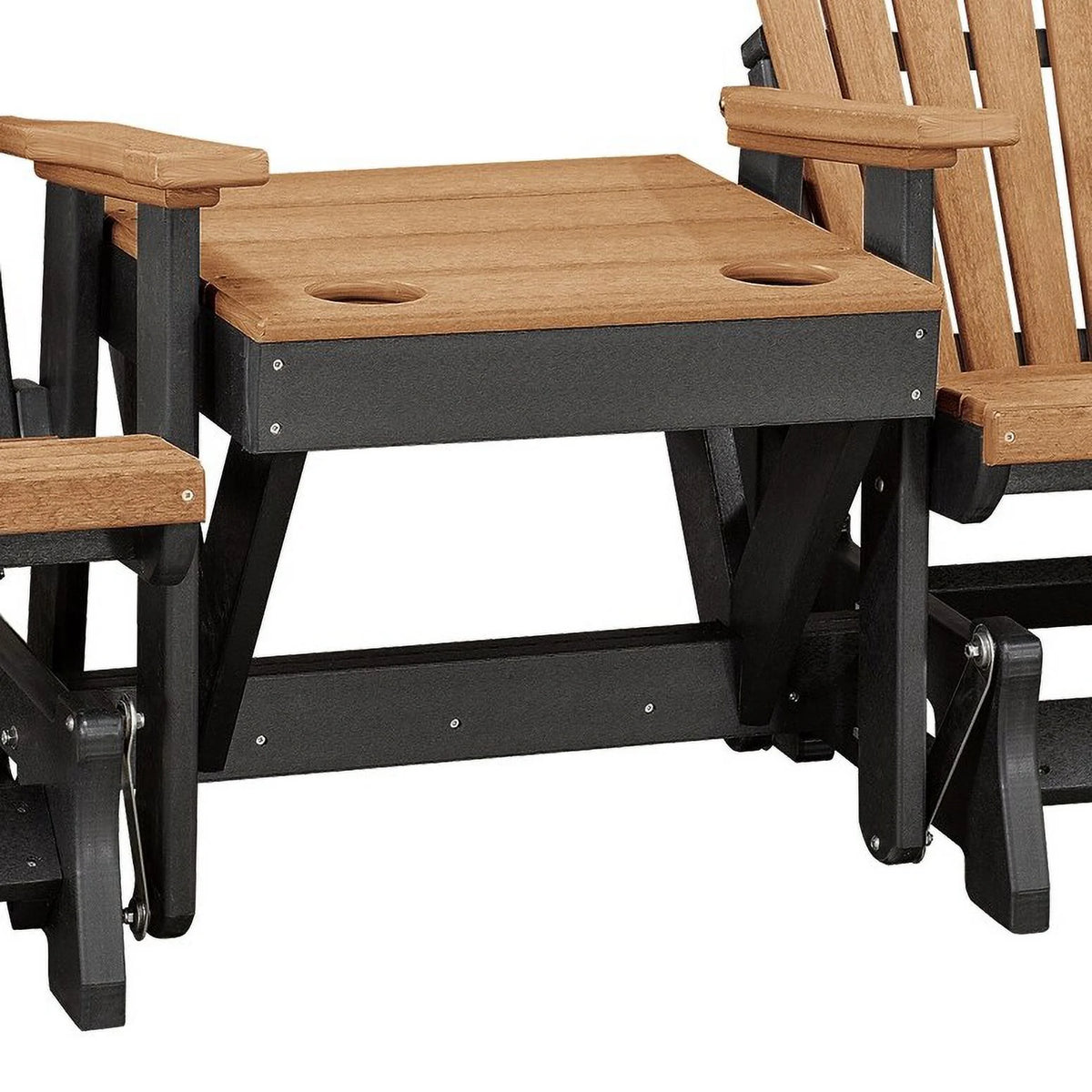Double Glider with Center Table B53675