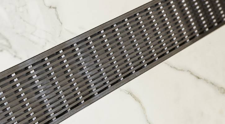 Satin Stainless 24 inch Linear Shower Drain Kit H557