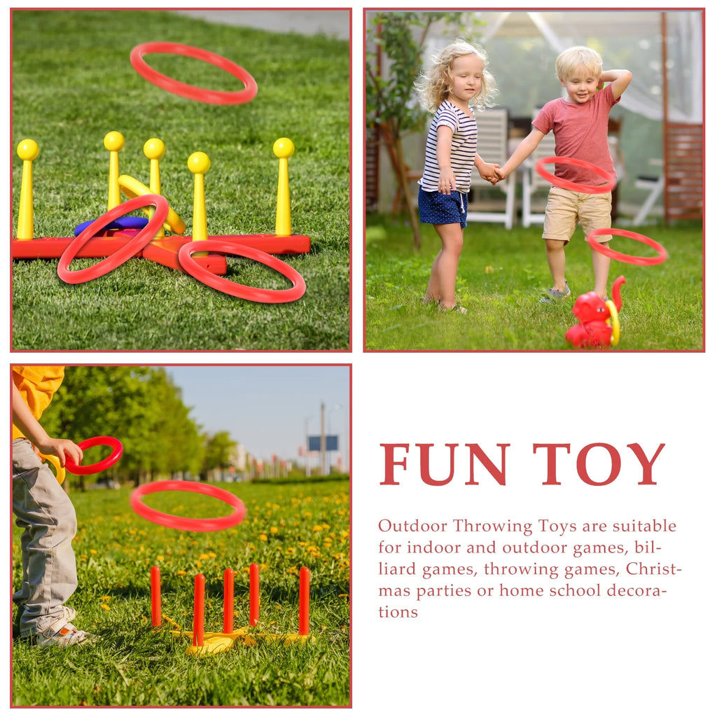 120 Pcs Toss Rings Toss Game for Kids Party Favor Games B245