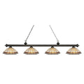 4 Light Island/Billiard Golden Bronze M3163