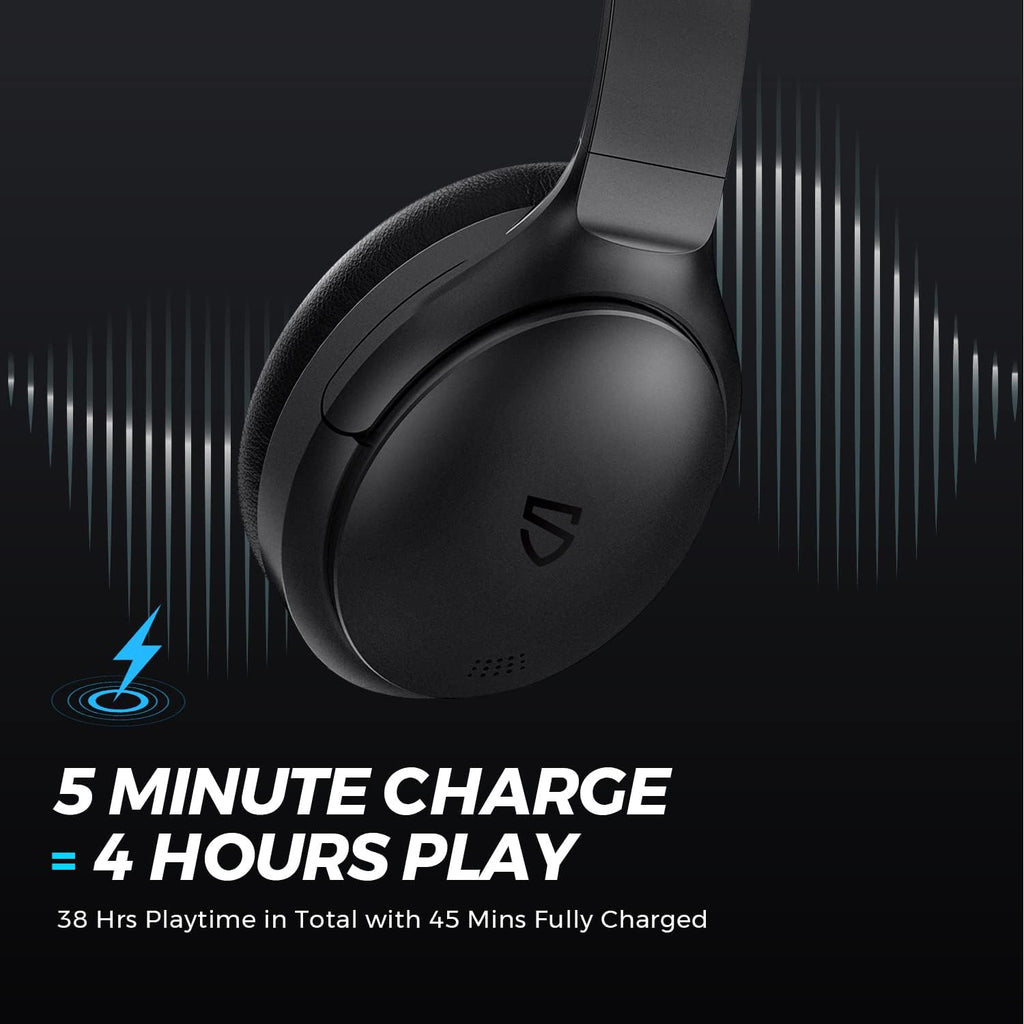 Hybrid Active Noise Cancelling Over Ear Bluetooth Headphones B828451