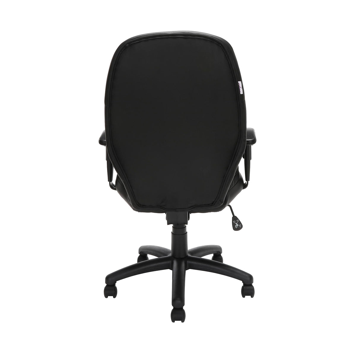 Leatherette Mid-Back Chair with Adjustable Arms L29927