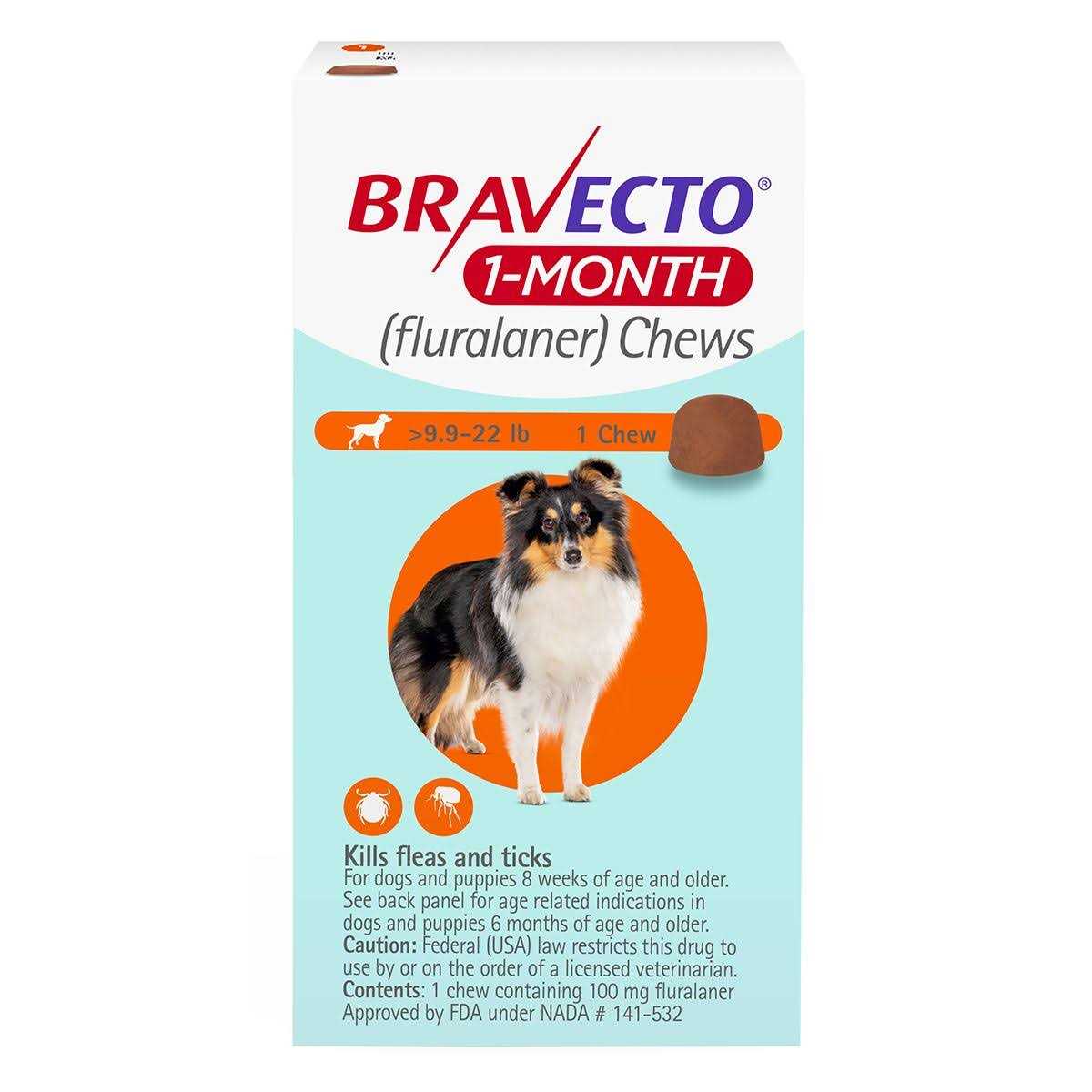 1-Month Chews for Dogs 22-44 lbs P20301