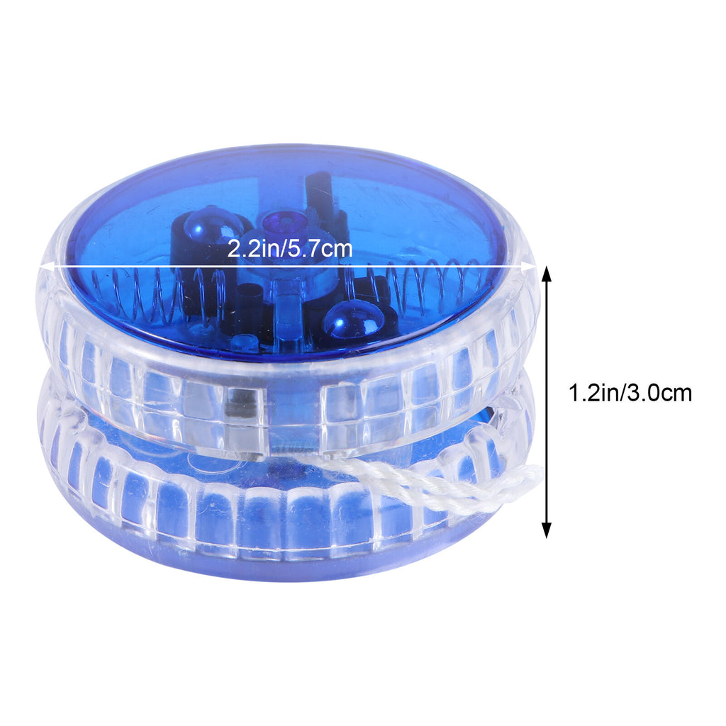 Blue LED Luminous Yoyo with String Q97283