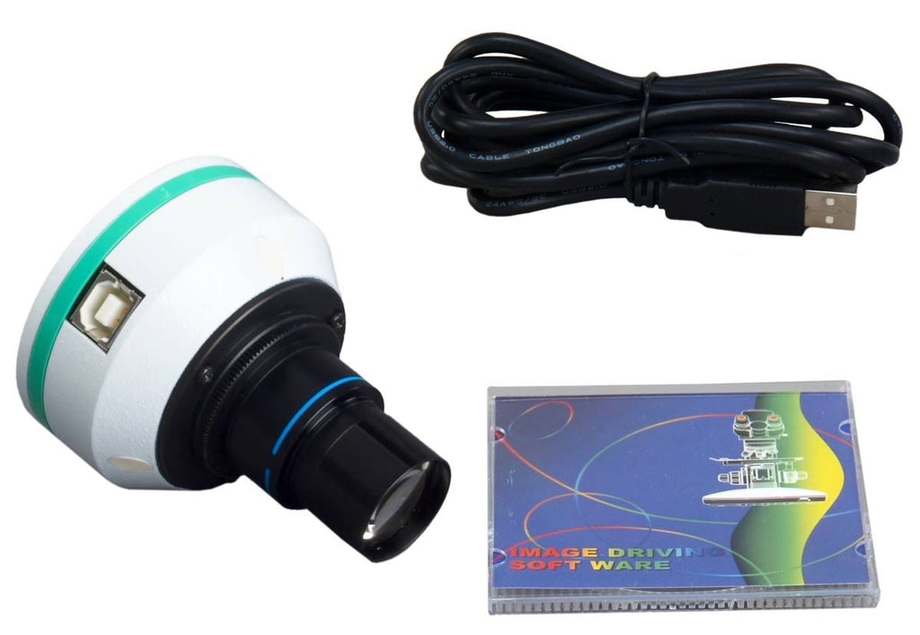 40X-1600X Binocular Compound Microscope with 2.0mp USB Camera Q374964