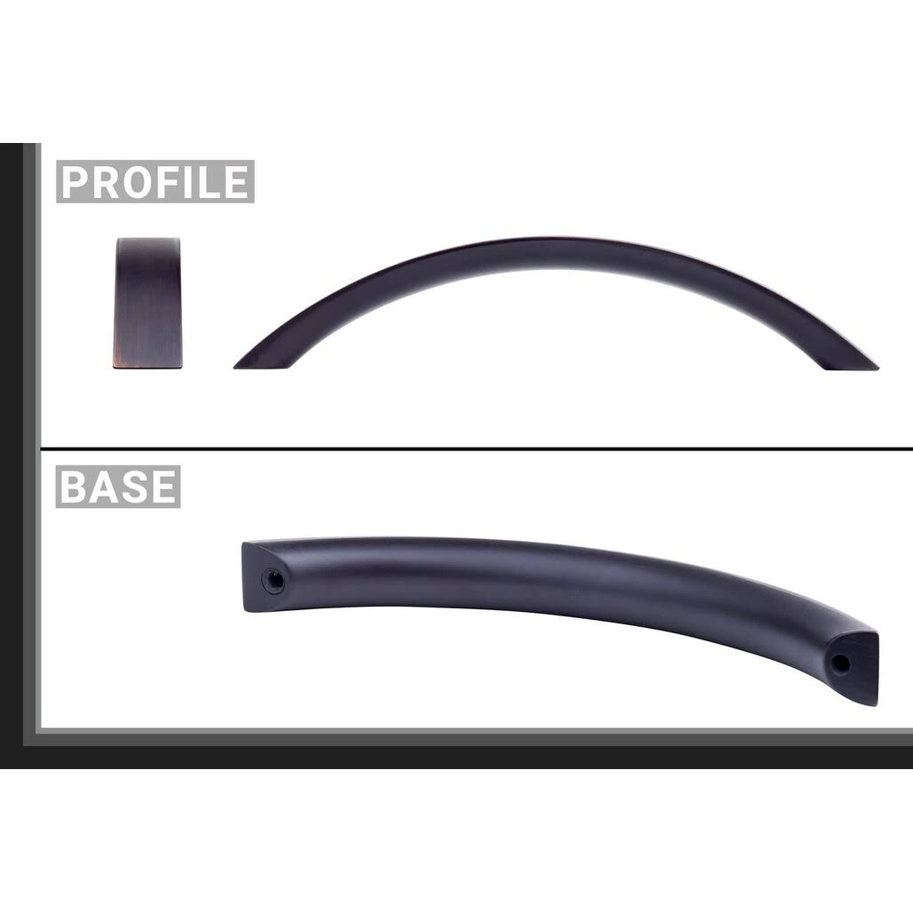 Nickel 10 Pack Arch Cabinet Pull I893