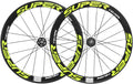 50/23mm Carbon Wheelset Fixed Gear Bike Wheel 700c Clincher Single Speed U984730