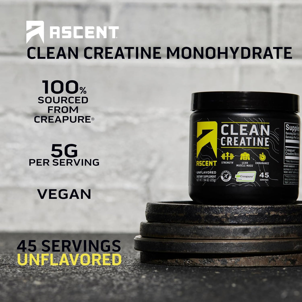 Chocolate Peanut Butter Whey Protein Powder 2 lb, Unflavored Creatine Monohydrate 45 Servings I818