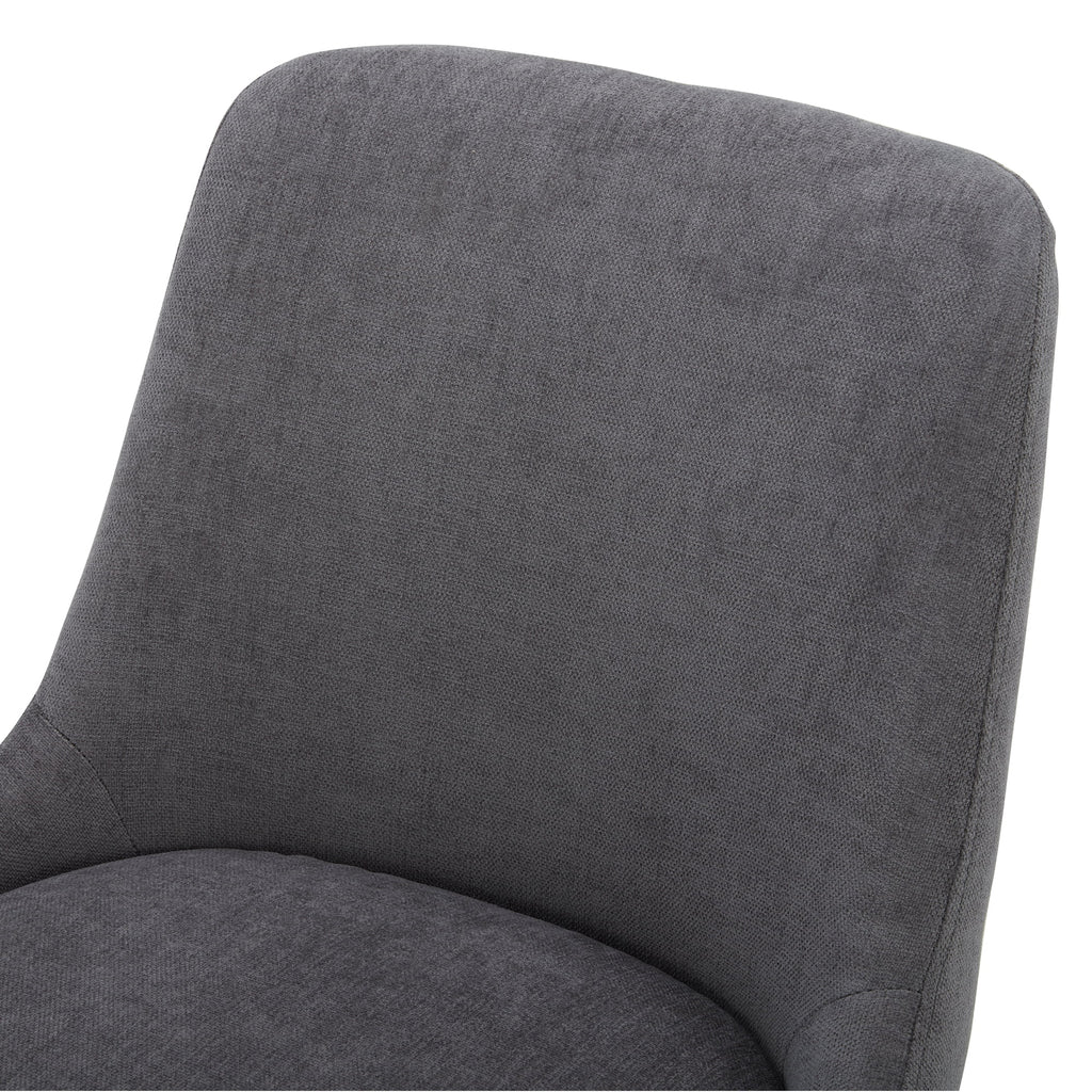 26 inch Swivel Upholstered Fabric Barstool T948