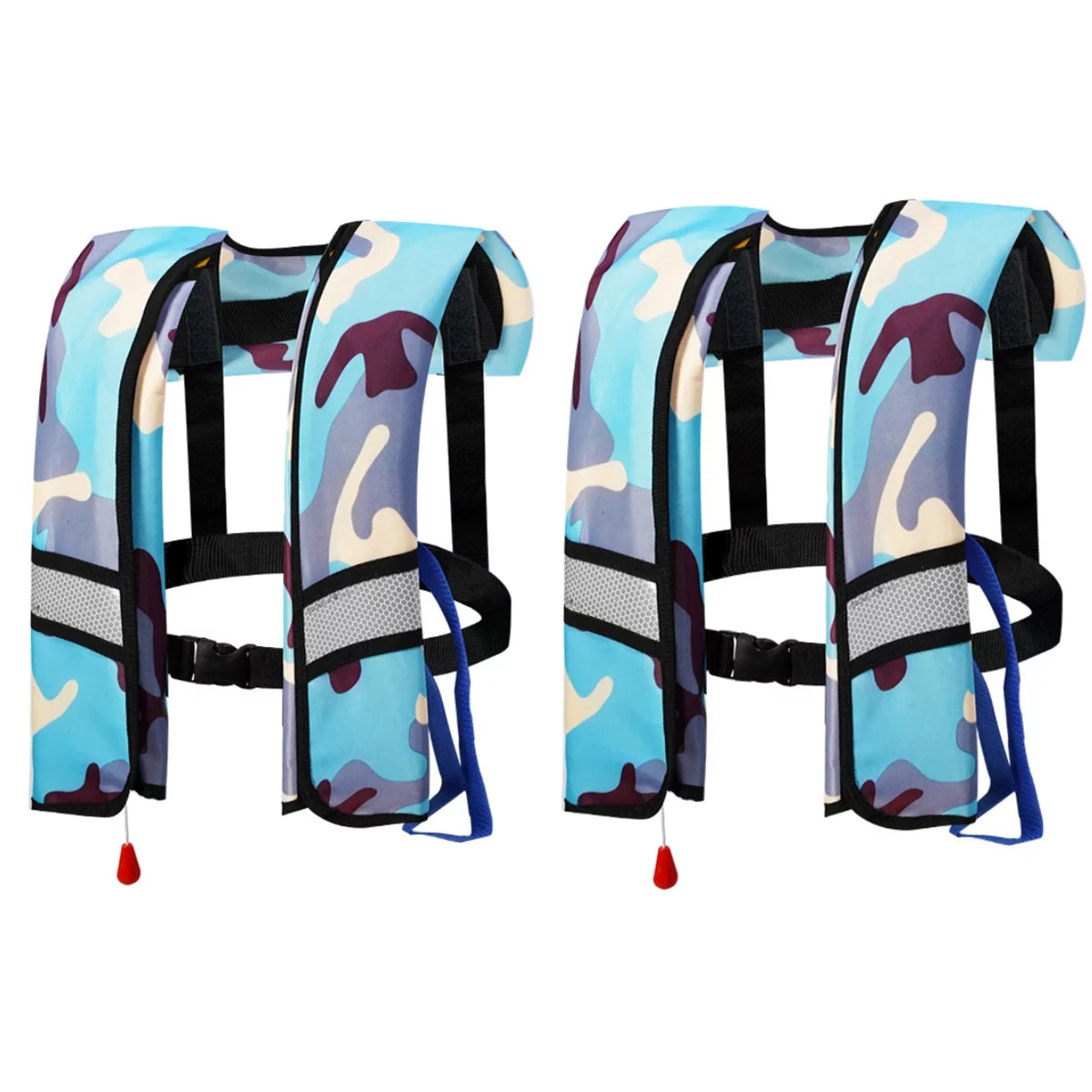 2Pack Automatic Inflatable Life Jacket with Whistle W9741