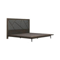 Queen Size Oak Wood Platform Bed F895