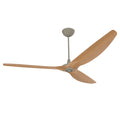 84 Ceiling Fan with Bamboo Blades and Satin Nickel Finish B850