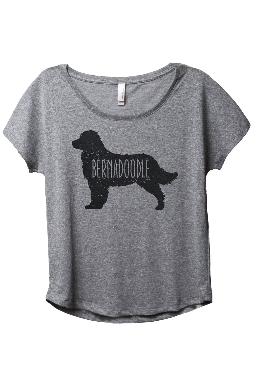 Heather Grey Dolman T-Shirt U515