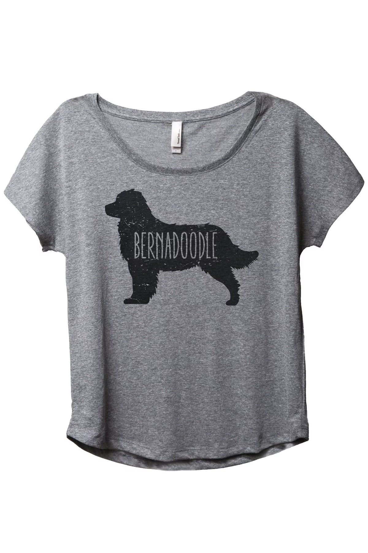 Heather Grey Dolman T-Shirt U515