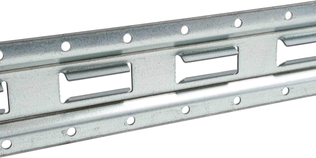 8 Pack 5' Vertical E-Track Galvanized Steel Tie-Down Rail W1191
