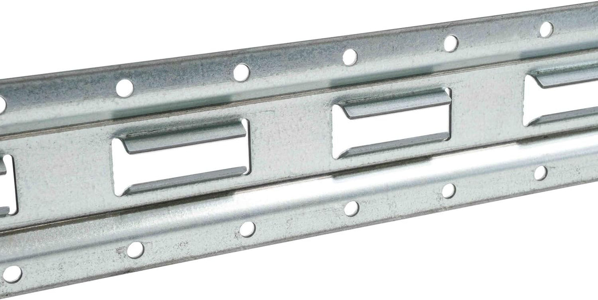 8 Pack 5' Vertical E-Track Galvanized Steel Tie-Down Rail W1191