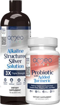Colloidal Silver Liquid & Digestive Probiotics Bundle C5759