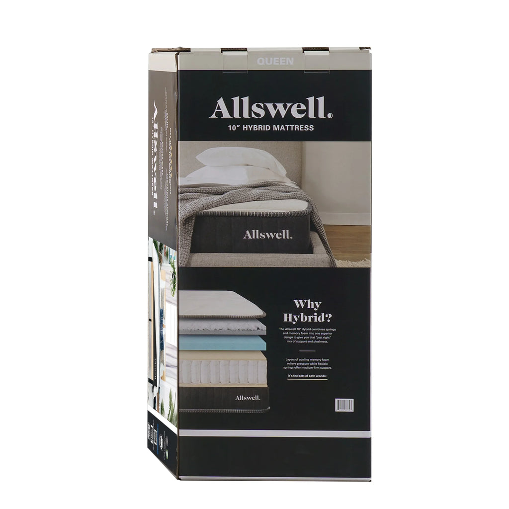 10" Hybrid Mattress with Gel Memory Foam, Queen S57195