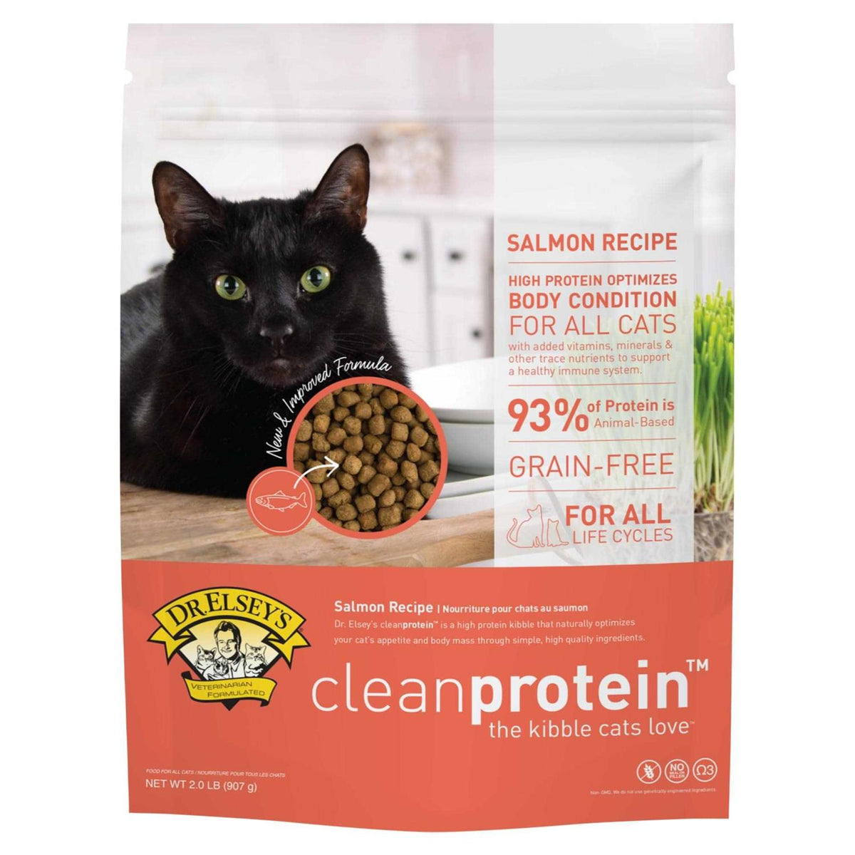Salmon Dry Cat Food S881162