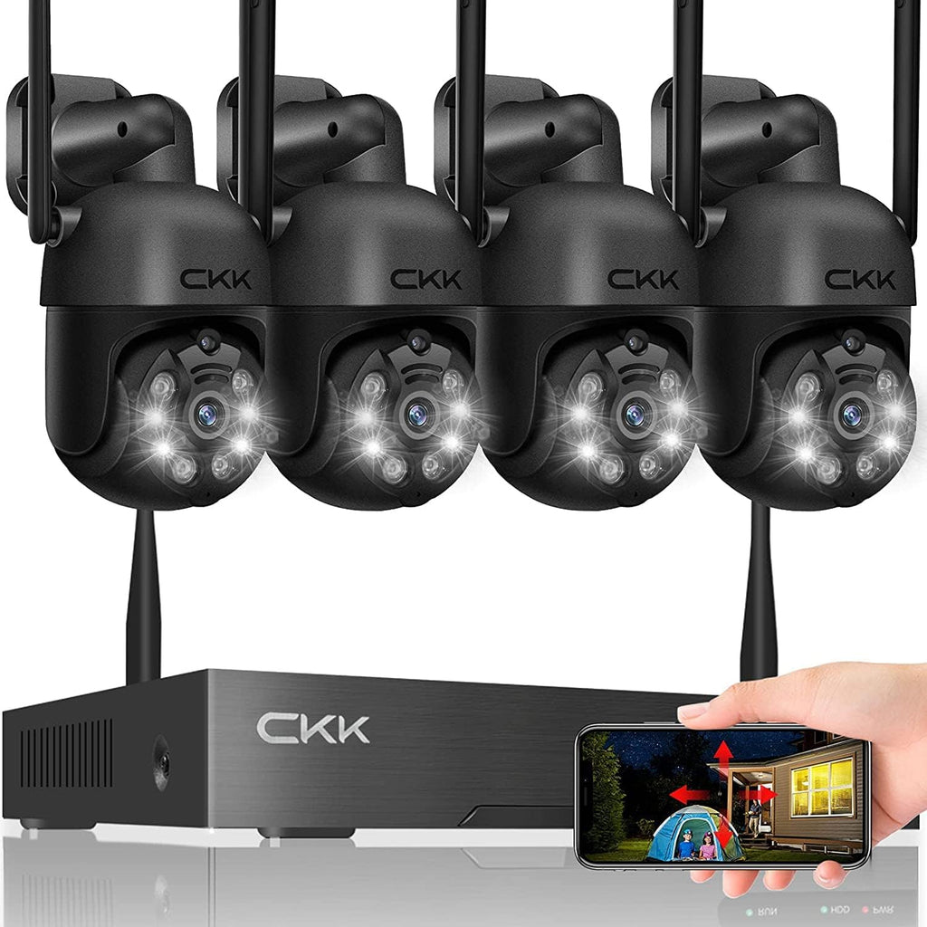 3MP Wireless Security Camera System with 1TB HDD S9994