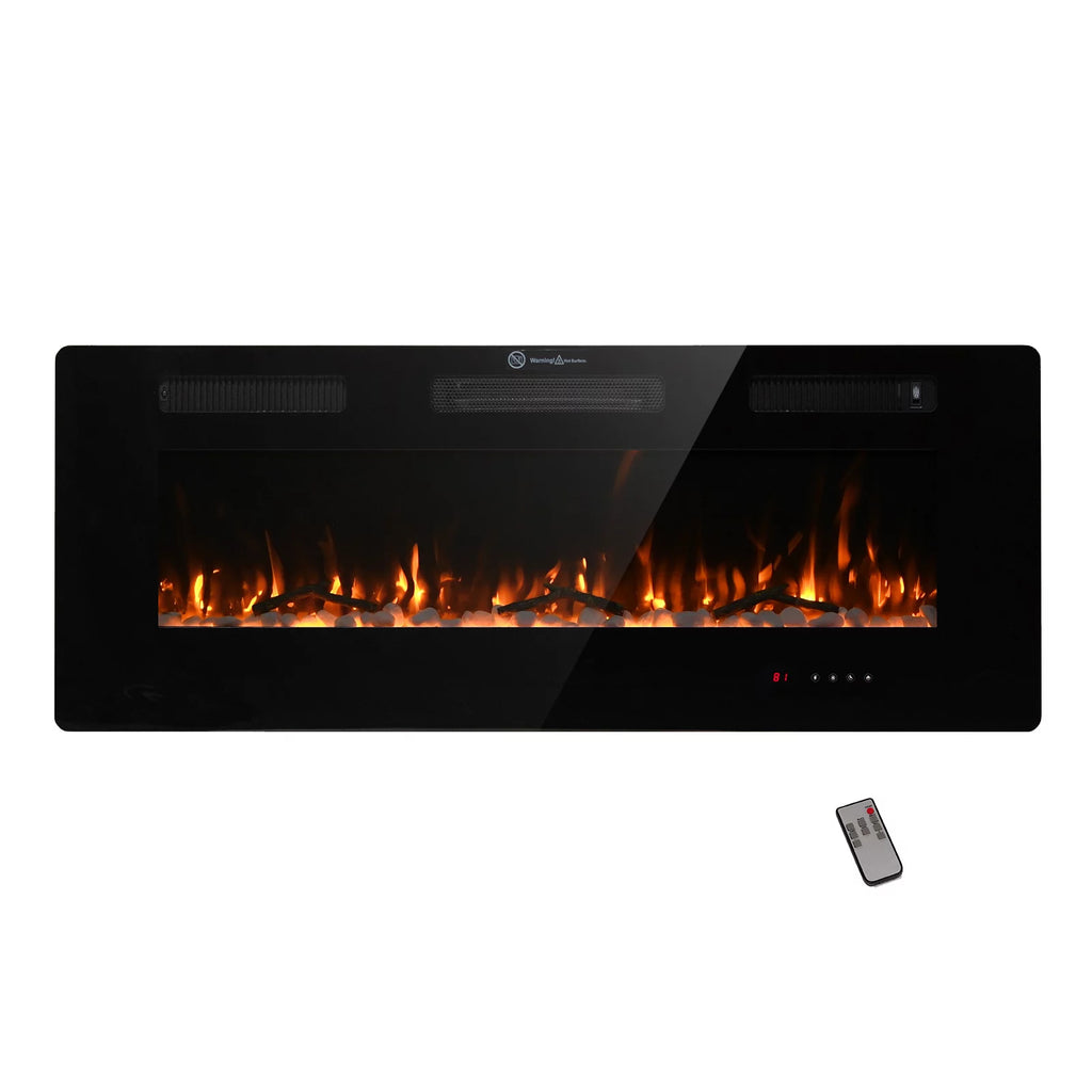 60" Wall Mounted Electric Fireplace W27933