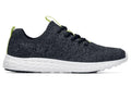 Black/Grey Slip Resistant Water Resistant Work Shoes U49841