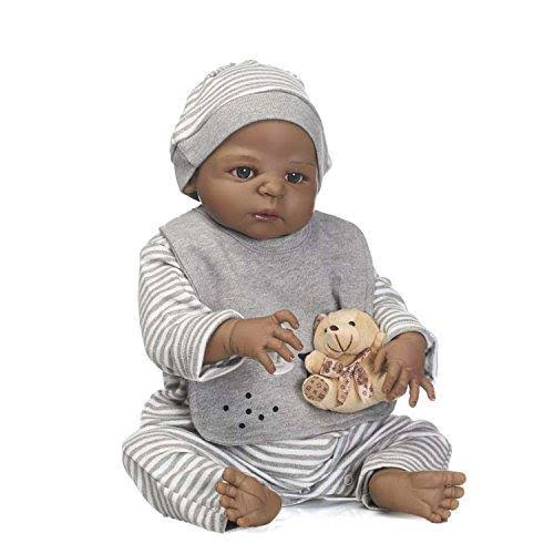 Black Reborn Baby Boy Dolls I7437