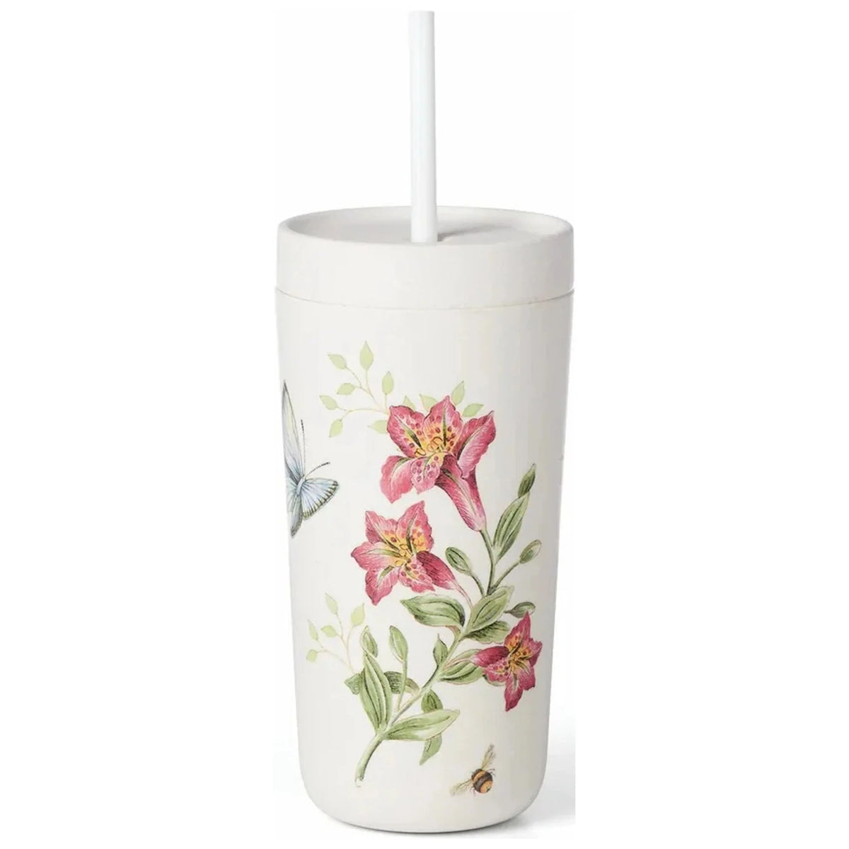 Bamboo Tumbler With Straw O413591