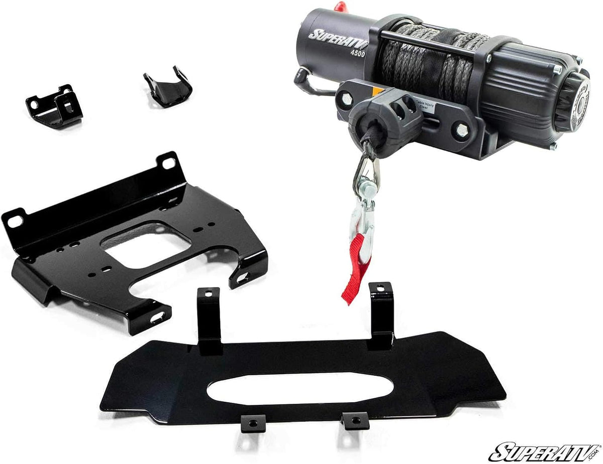 Black Ops 3500 lb Winch with Mounting Plate N433