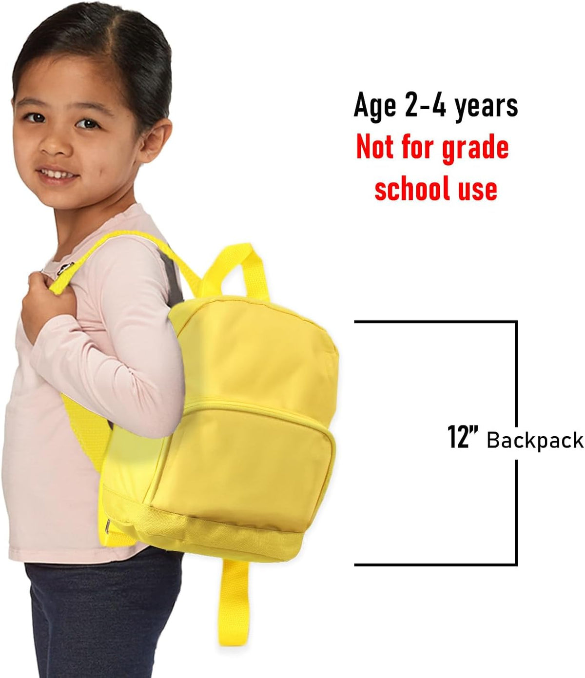 Mini Backpack Bundle with Water Bottle, Stickers, Door Hanger S272
