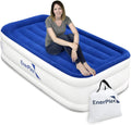Twin Air Mattress with Built-in Dual Pump T24151